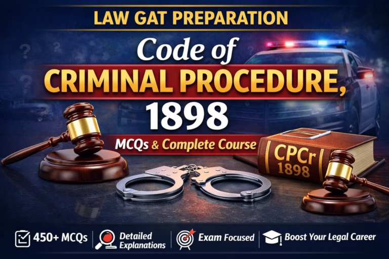 Code Of Criminal Procedure 1898 | LAW GAT